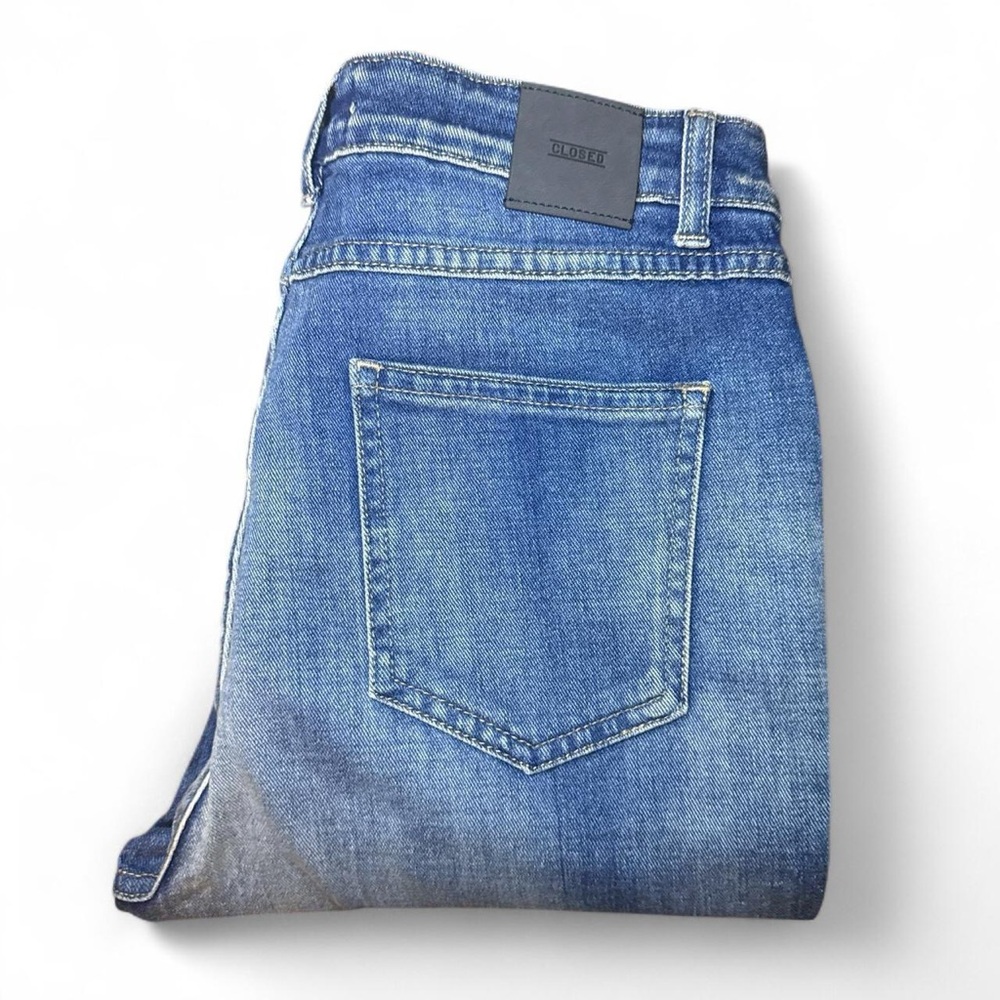 NWT CLOSED ROSE Women's High-Rise Slim Cut Faded Denim Blue Jeans — Size 27 - Picture 8 of 8